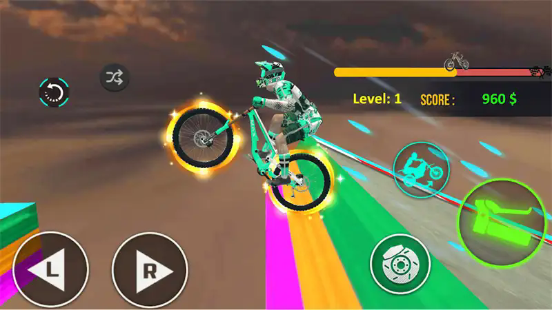 坡道自行车特技骑手(BMX Cycle Stunt: Rider 3D Game)v0.1