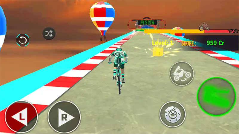 坡道自行车特技骑手(BMX Cycle Stunt: Rider 3D Game)v0.1