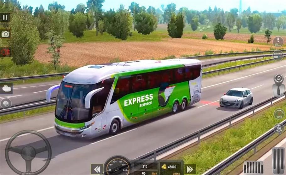 越野巴士模拟器3D(Offroad Bus Simulator Games 3D)