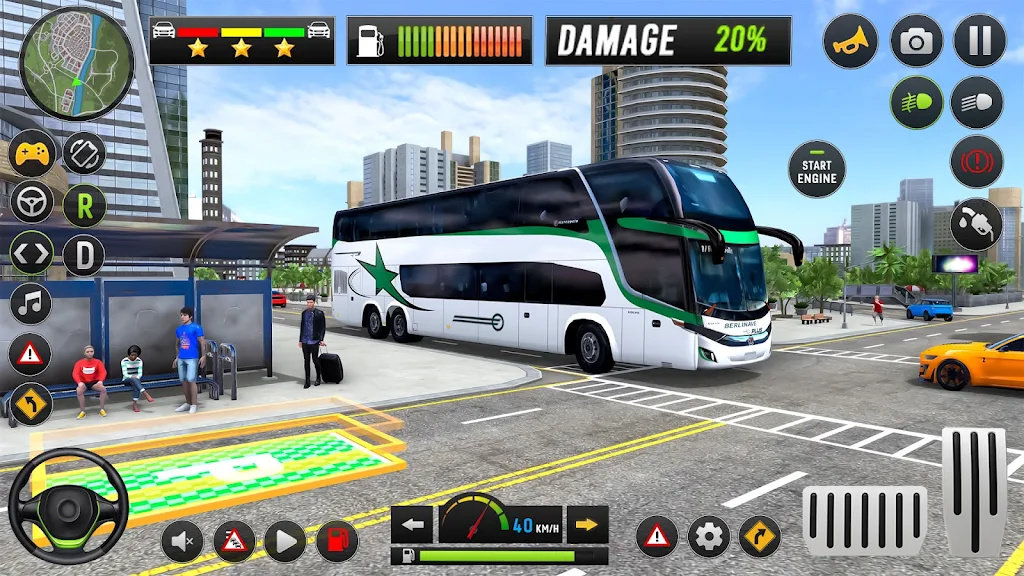 客车驾驶模拟器(Bus Driving Coach Simulator)