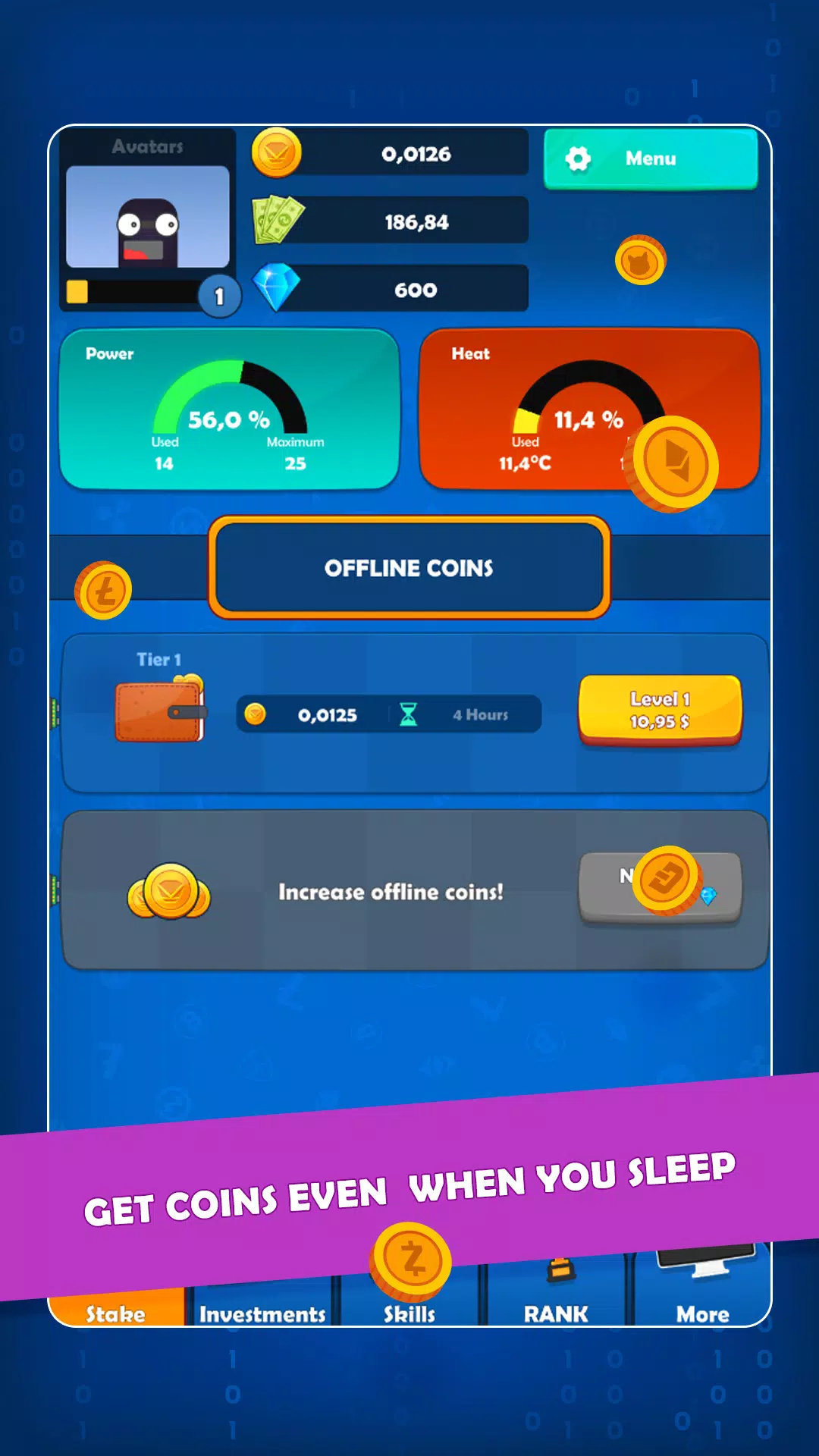 商业加密闲置的大亨(Business Crypto: Idle Tycoon)